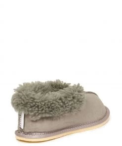 Celtic & Co. Ladies Grey Sheepskin Bootee Slippers -Deals Celtic Store unnamed file 579 scaled