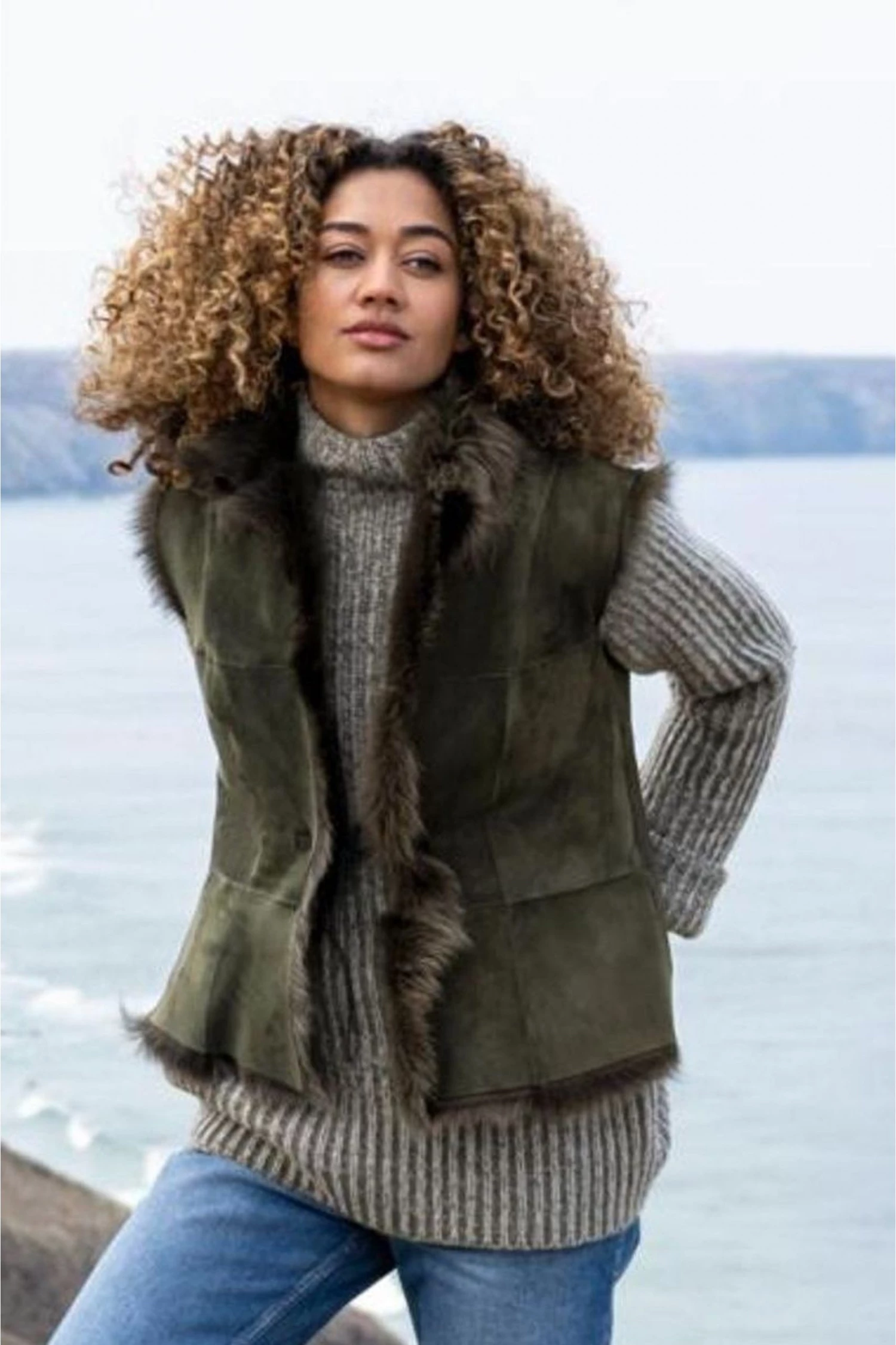 Celtic & Co. Green Toscana Gilet 3 Celtic & Co. Green Toscana Gilet