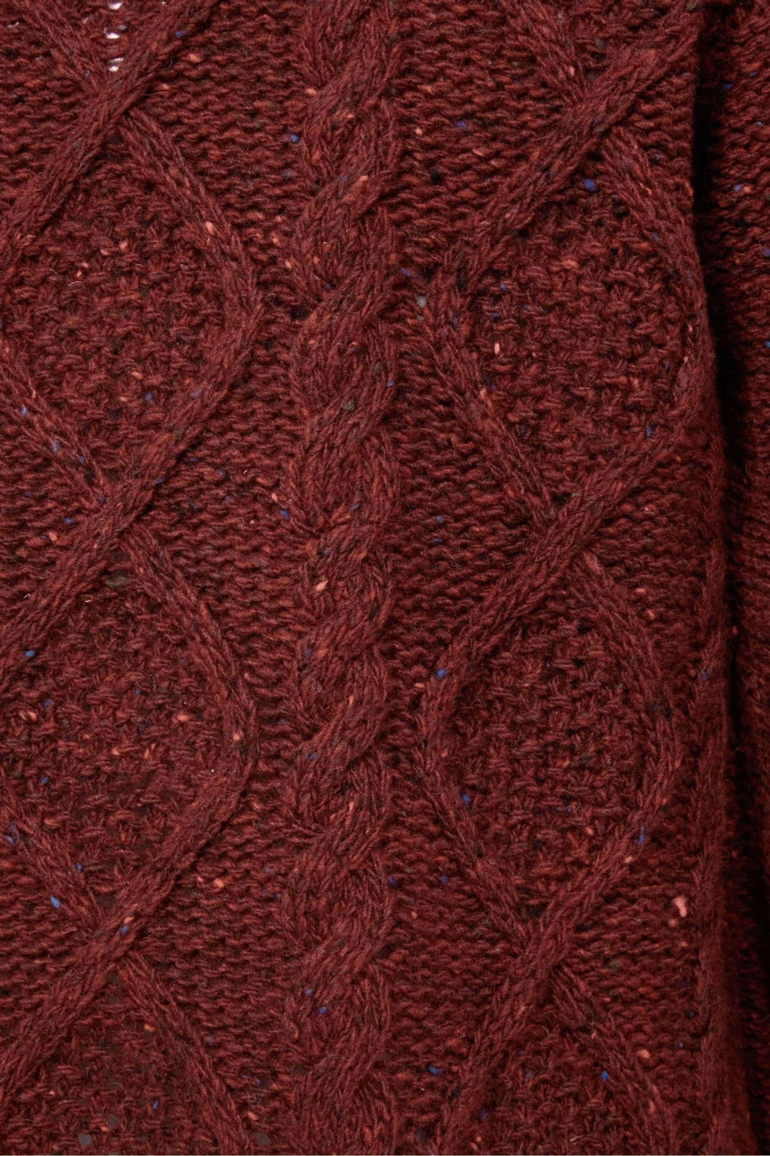 Celtic & Co. Red Donegal Buckle Detail Cardigan 8 Celtic & Co. Red Donegal Buckle Detail Cardigan - Image 6
