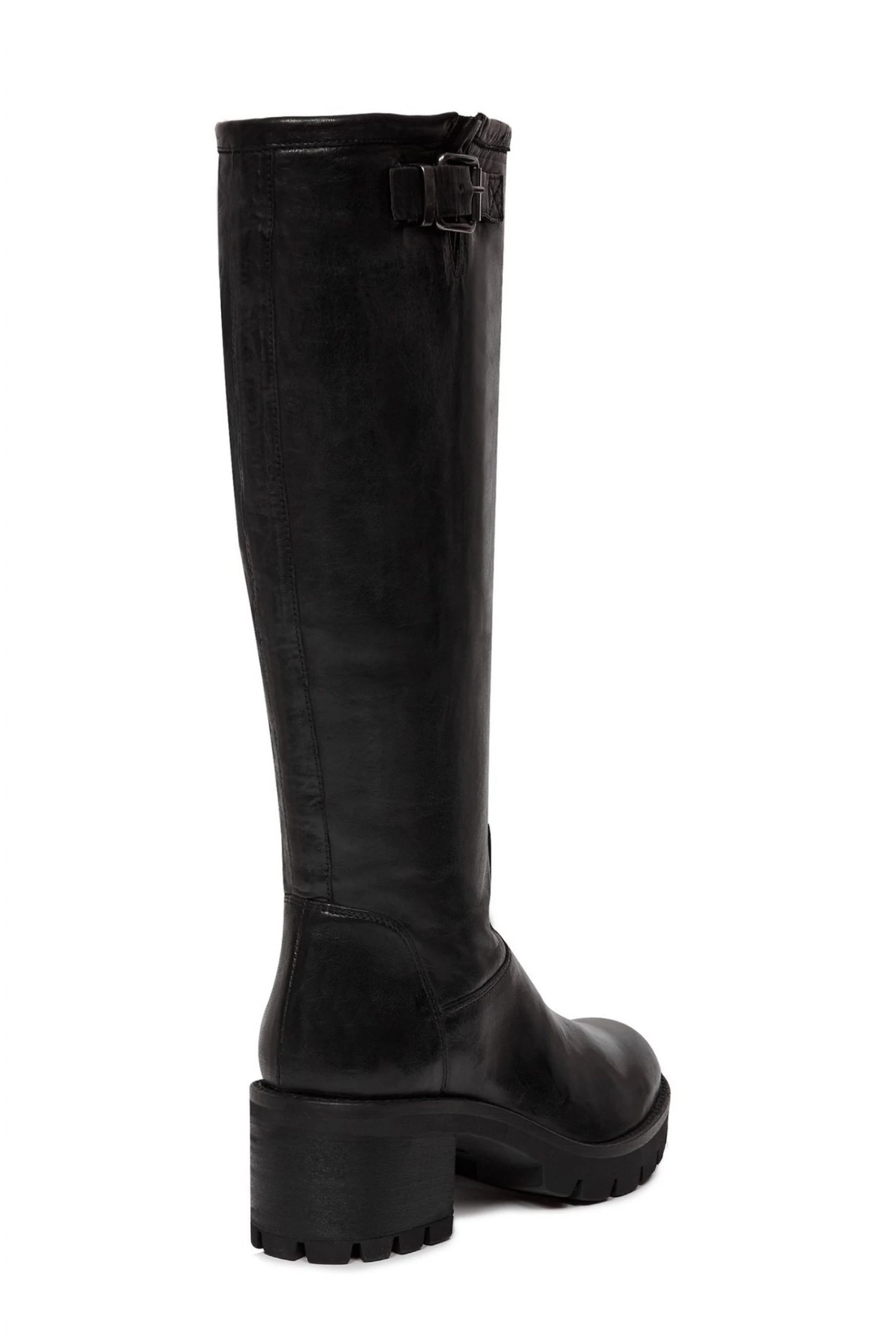 Celtic & Co. Womens Black Biker Knee Boots 6 Celtic & Co. Womens Black Biker Knee Boots - Image 4