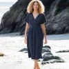 Celtic & Co. Blue Lyocell Faux Wrap Dress -Deals Celtic Store unnamed file 650 scaled