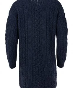 Celtic & Co. Celtic & Co Blue Cable Boyfriend Cardigan -Deals Celtic Store unnamed file 690 scaled