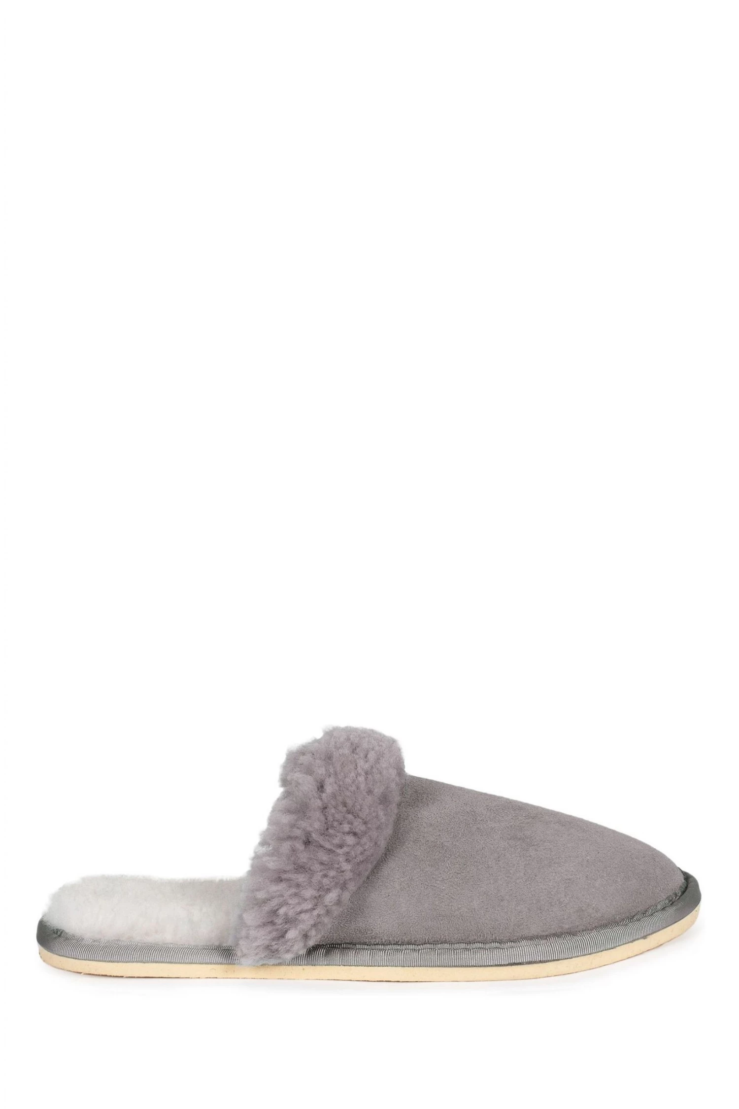 Celtic & Co. Celtic & Co Grey Ladies' Turnback Mules 3 Celtic & Co. Celtic & Co Grey Ladies' Turnback Mules