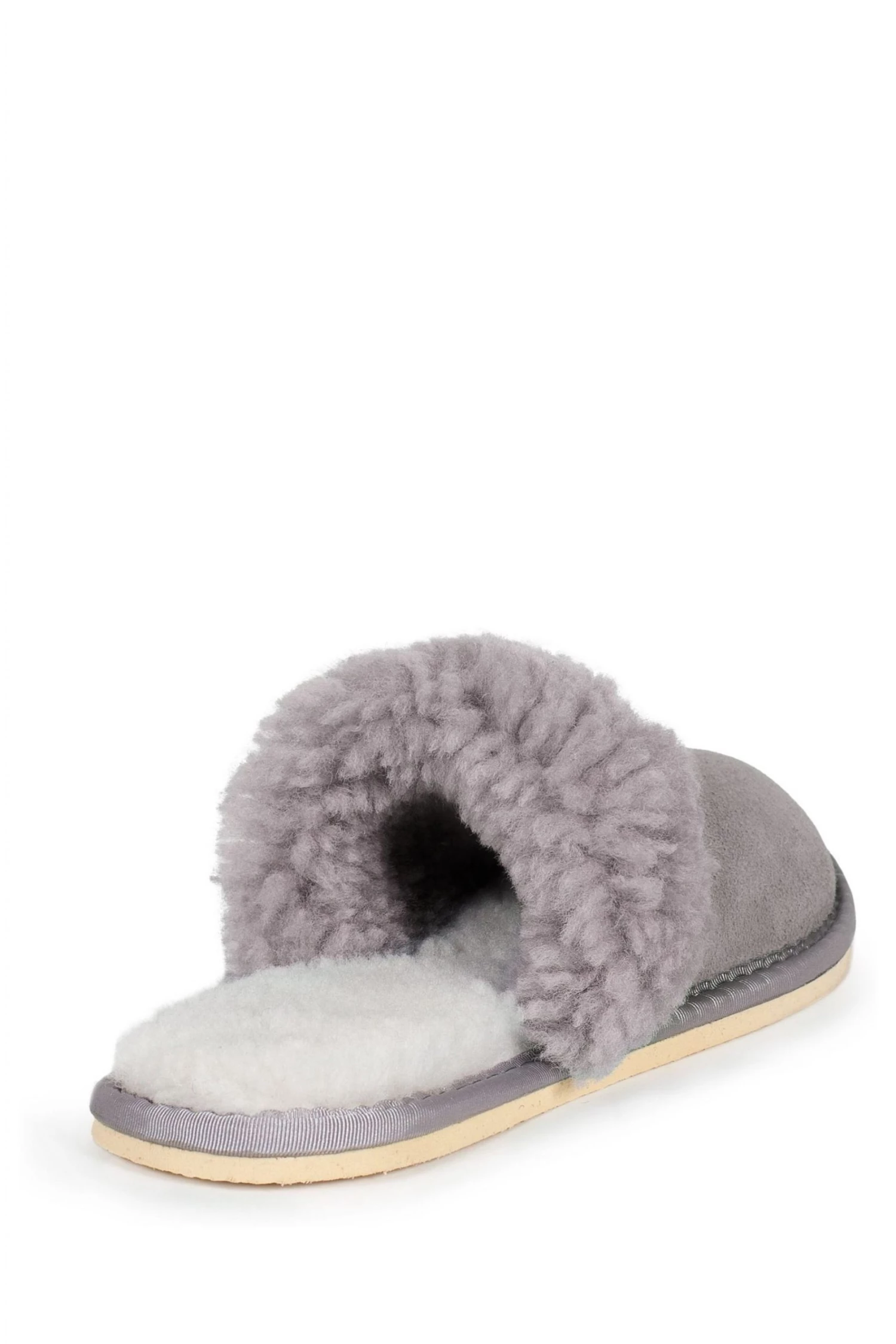 Celtic & Co. Celtic & Co Grey Ladies' Turnback Mules 6 Celtic & Co. Celtic & Co Grey Ladies' Turnback Mules - Image 4