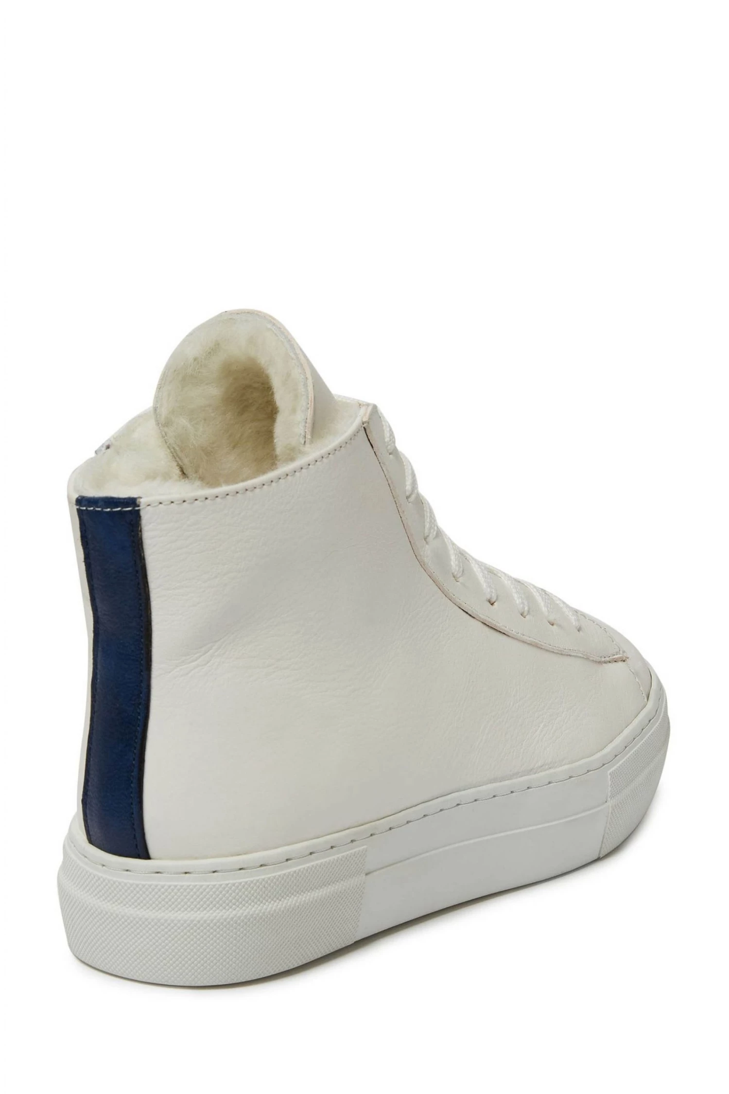 Celtic & Co. Celtic & Co White Sheepskin Lined High Top Trainers 5 Celtic & Co. Celtic & Co White Sheepskin Lined High Top Trainers - Image 3