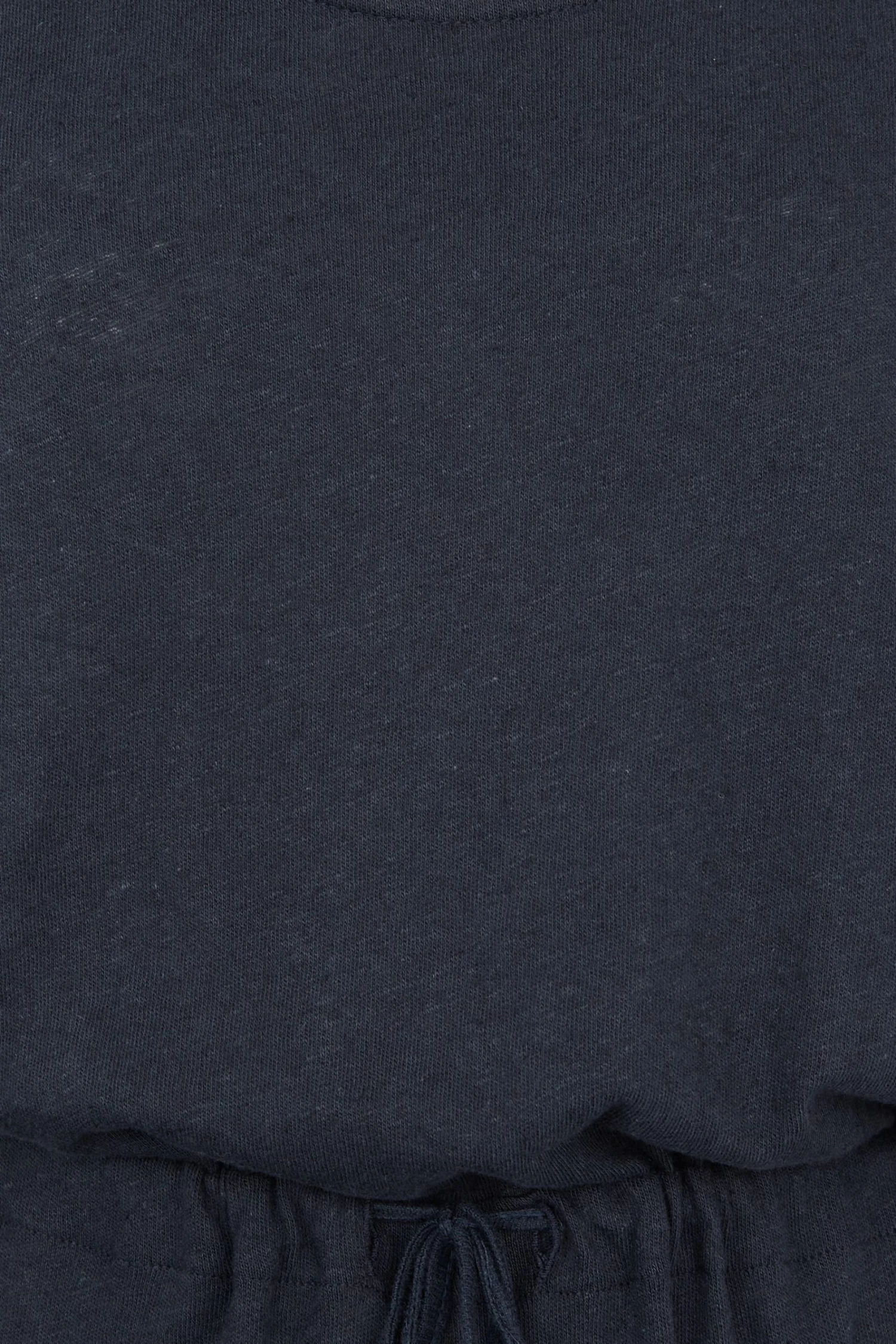 Celtic & Co. Navy Blue Linen And Cotton Sleeveless Jumpsuit 6 Celtic & Co. Navy Blue Linen And Cotton Sleeveless Jumpsuit - Image 4