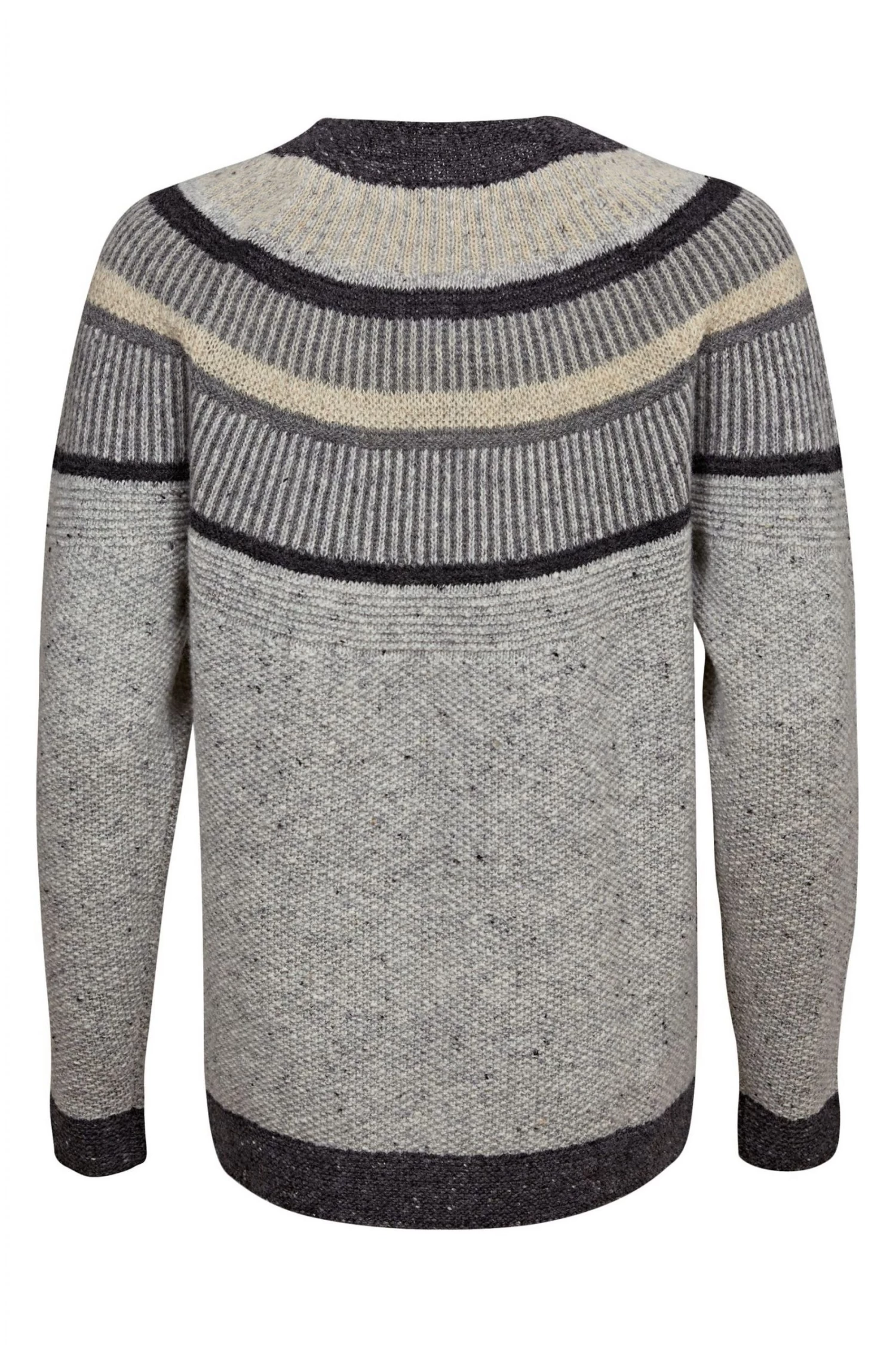 Celtic & Co. Celtic & Co Grey Statement Donegal Jumper 5 Celtic & Co. Celtic & Co Grey Statement Donegal Jumper - Image 3