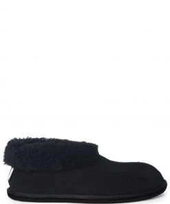 Celtic & Co. Celtic & Co Blue Sheepskin Bootee Slippers