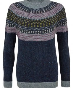 Celtic & Co. Celtic & Co Blue Float Stitch Yoke Donegal Jumper -Deals Celtic Store unnamed file 792 scaled