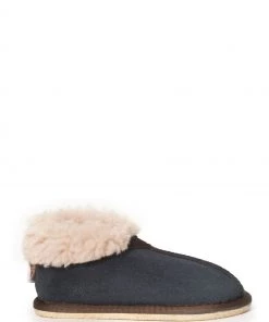 Celtic & Co. Celtic & Co Kids Blue Sheepskin Slippers