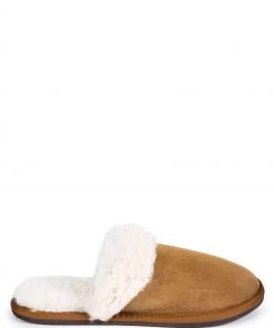 Celtic & Co. Celtic & Co Ladies Camel Brown Turnback Mules