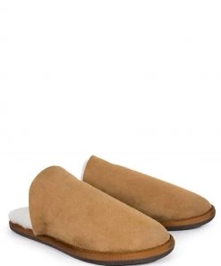 Celtic & Co. Celtic & Co Ladies Camel Brown Turnback Mules -Deals Celtic Store unnamed file 812 scaled