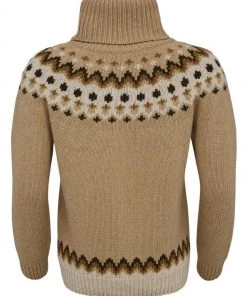 Celtic & Co. Natural Fair Isle Pattern Roll Neck Jumper -Deals Celtic Store unnamed file 866 scaled