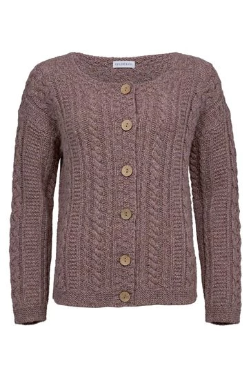 Celtic & Co. Purple The Shetland Cardigan 7 Celtic & Co. Purple The Shetland Cardigan - Image 5