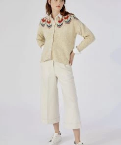 Celtic & Co. Celtic & Co Natural Donegal Fairisle Cardigan