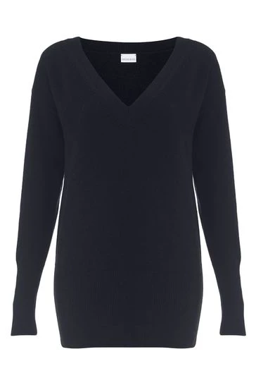 Celtic & Co. Blue Supersoft V Jumper 7 Celtic & Co. Blue Supersoft V Jumper - Image 5