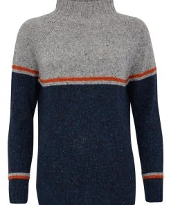 Celtic & Co. Navy Colourblock Flecked Funnel Neck Jumper 8 Celtic & Co. Navy Colourblock Flecked Funnel Neck Jumper -Deals Celtic Store unnamed file 887 scaled