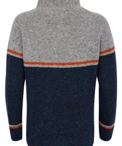 Celtic & Co. Navy Colourblock Flecked Funnel Neck Jumper 9 Celtic & Co. Navy Colourblock Flecked Funnel Neck Jumper -Deals Celtic Store unnamed file 888 scaled