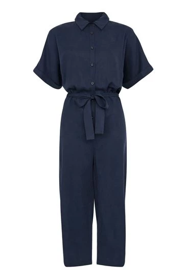 Celtic & Co. Blue Lyocell Jumpsuit 8 Celtic & Co. Blue Lyocell Jumpsuit - Image 6