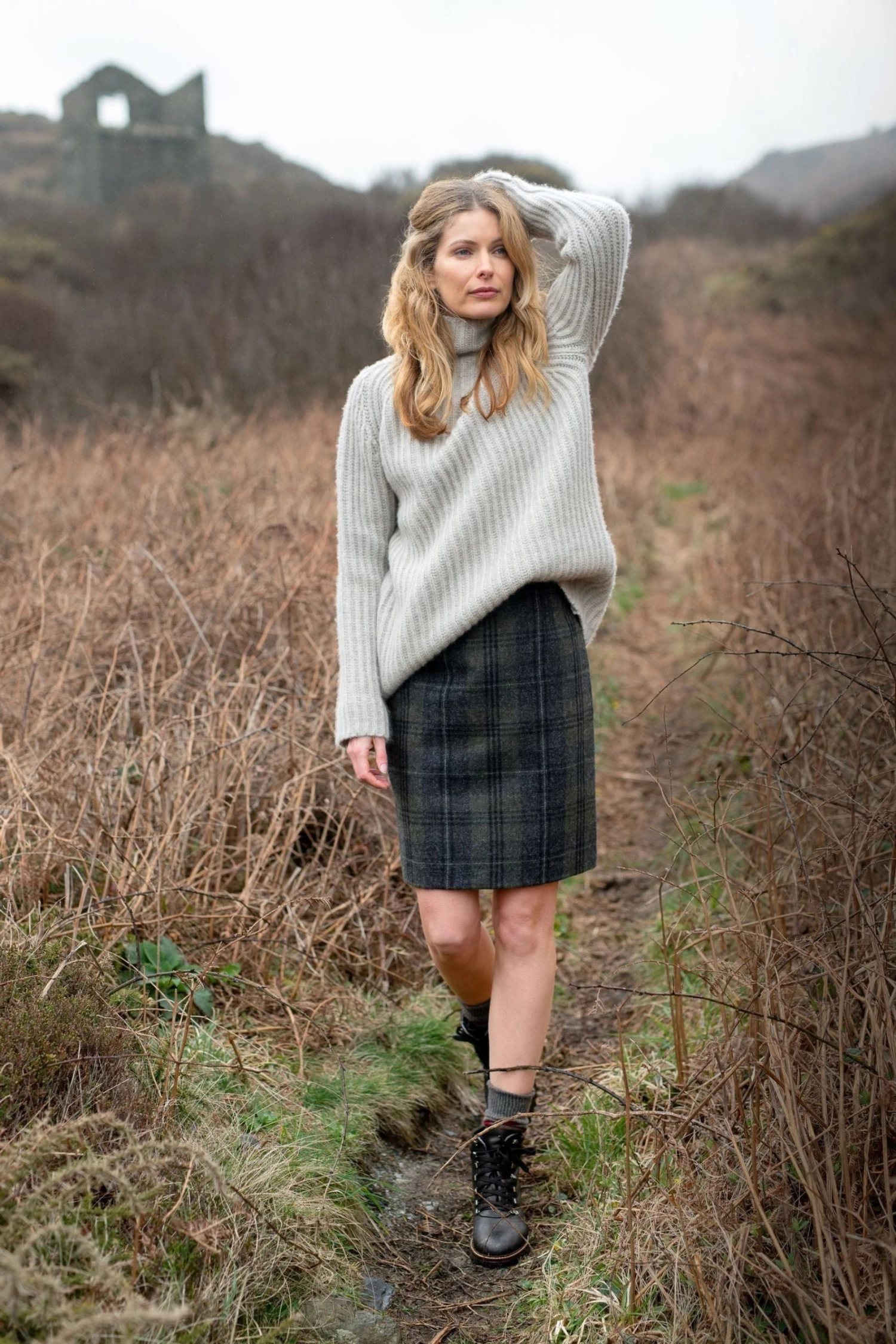 Celtic & Co. Blue Celt Wool Skirt 3 Celtic & Co. Blue Celt Wool Skirt