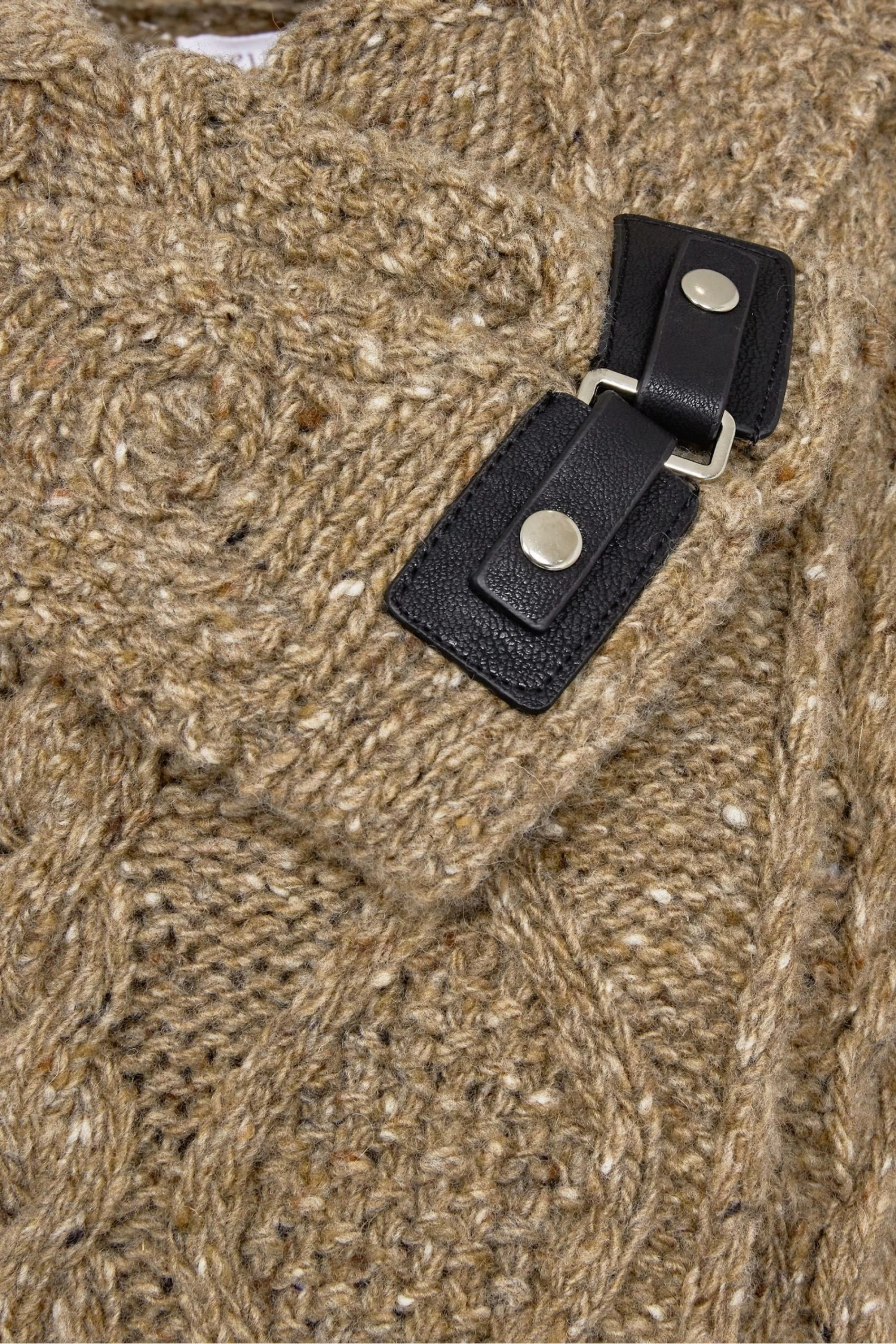 Celtic & Co. Brown Buckle Detail Coatigan 9 Celtic & Co. Brown Buckle Detail Coatigan - Image 7