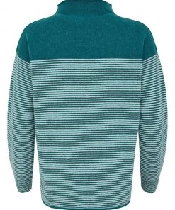 Celtic & Co. Celtic & Co Blue Icelandic Stripe Felted Funnel Neck Jumper 11 Celtic & Co. Celtic & Co Blue Icelandic Stripe Felted Funnel Neck Jumper -Deals Celtic Store unnamed file 94 scaled