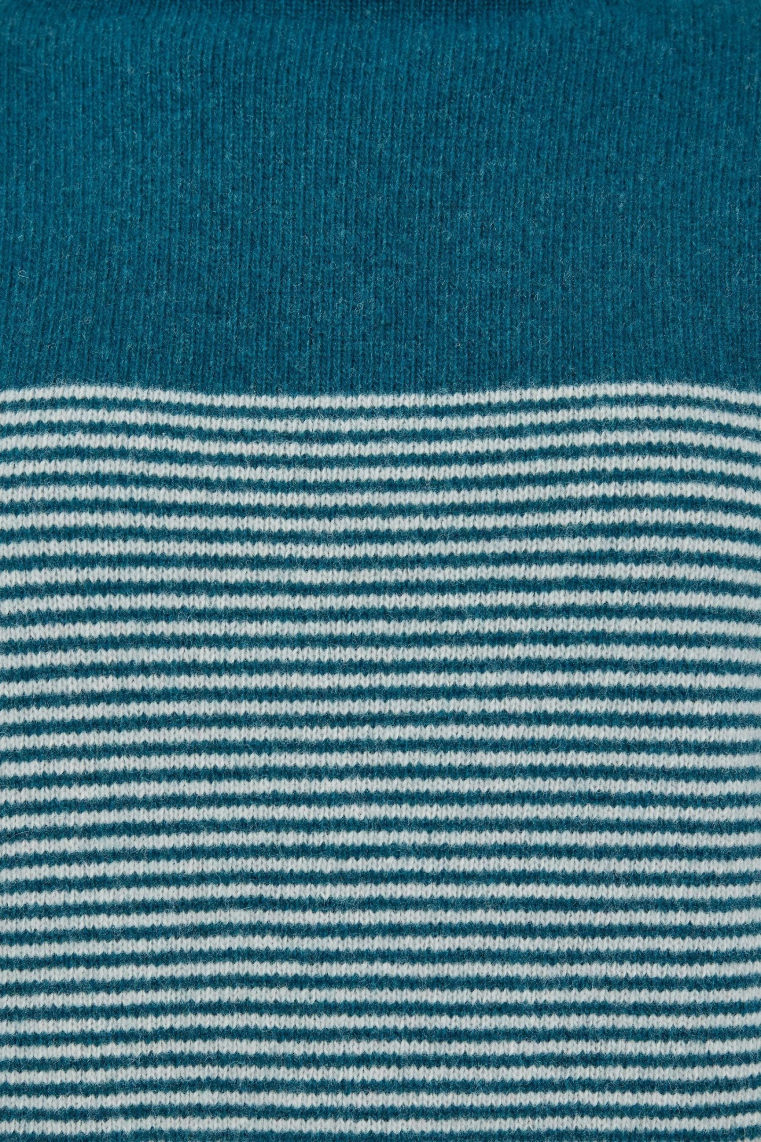 Celtic & Co. Celtic & Co Blue Icelandic Stripe Felted Funnel Neck Jumper 7 Celtic & Co. Celtic & Co Blue Icelandic Stripe Felted Funnel Neck Jumper - Image 5