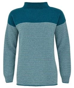 Celtic & Co. Celtic & Co Blue Icelandic Stripe Felted Funnel Neck Jumper 13 Celtic & Co. Celtic & Co Blue Icelandic Stripe Felted Funnel Neck Jumper -Deals Celtic Store unnamed file 96