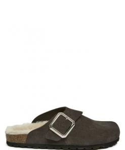 Celtic & Co. Celtic & Co Grey Sheepskin Lined Clogs -Deals Celtic Store unnamed file 978